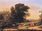 Landscape with Cephalus and Procris Reunited by Diana